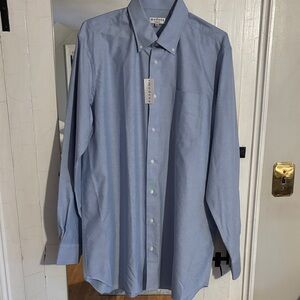 Men's Blue Dress Shirt by Modena